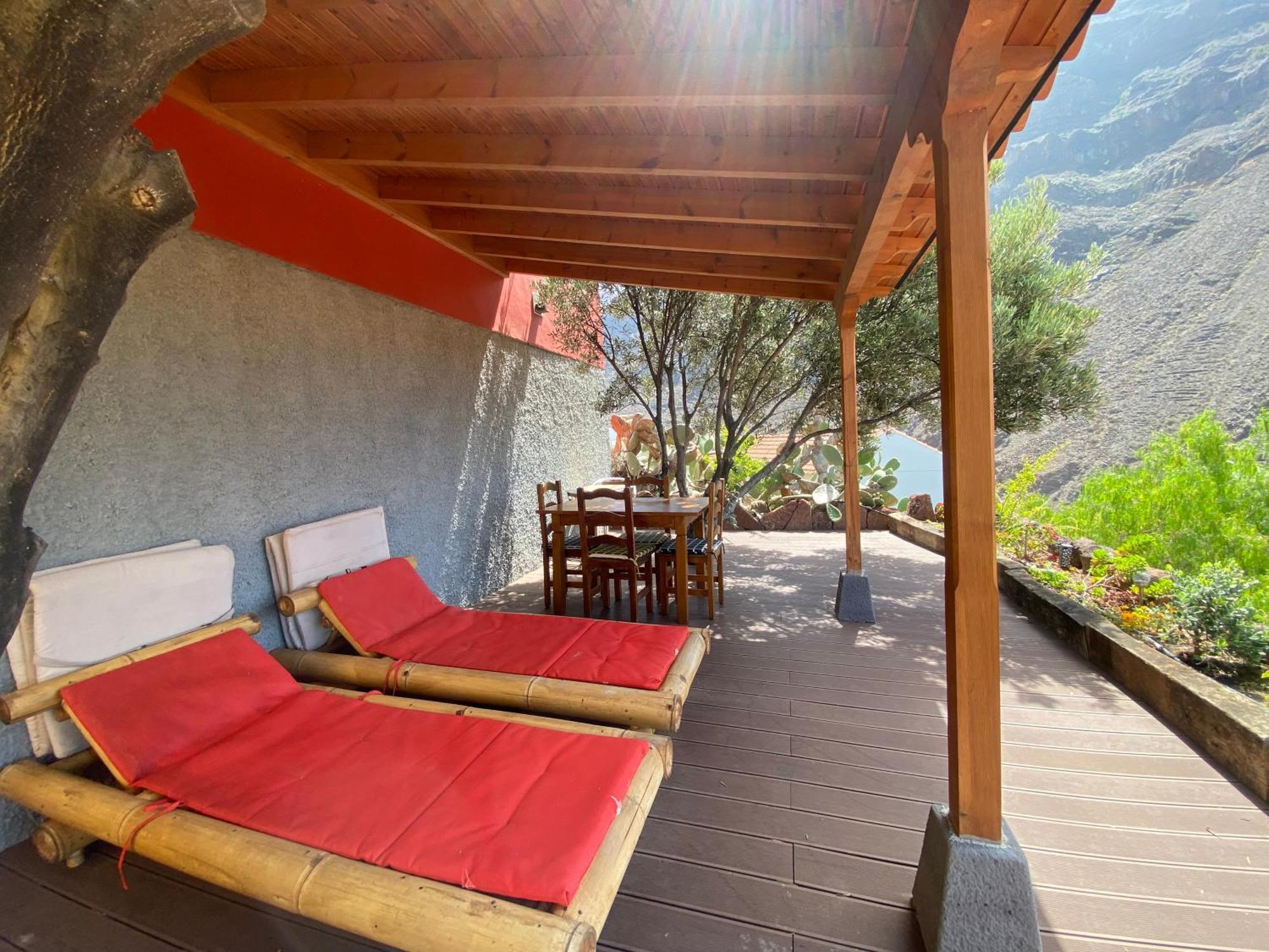 Villa Casa Roja La Calera à Valle Gran Rey Extérieur photo